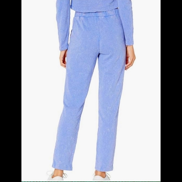 New Kendall & Kylie High Rise Sweat Pants Blue - Picture 2 of 13
